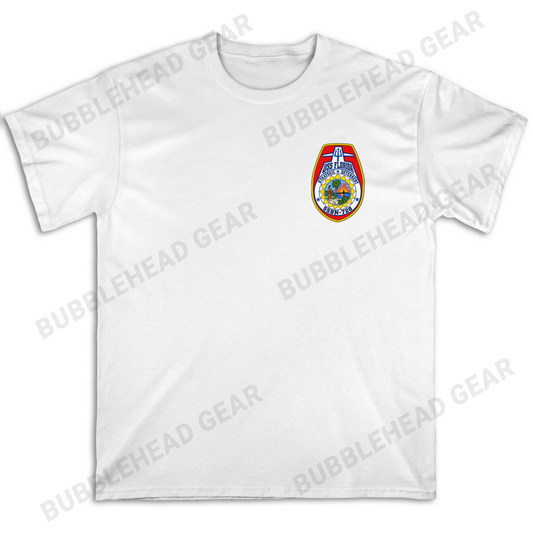 USS Florida SSBN-728 Heavy Cotton Crewneck T-Shirt