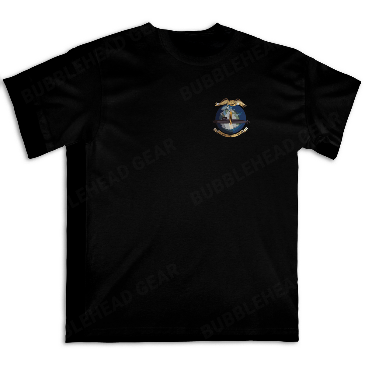 SSBN 41 for Freedom Heavy Cotton Crewneck T-Shirt