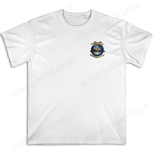 SSBN 41 for Freedom Heavy Cotton Crewneck T-Shirt