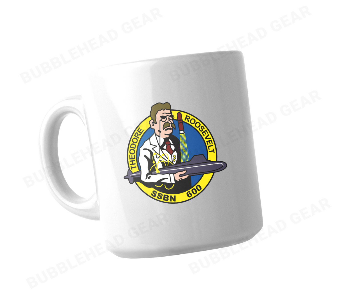 SSBN 41 for Freedom 11 oz White Coffee Mug