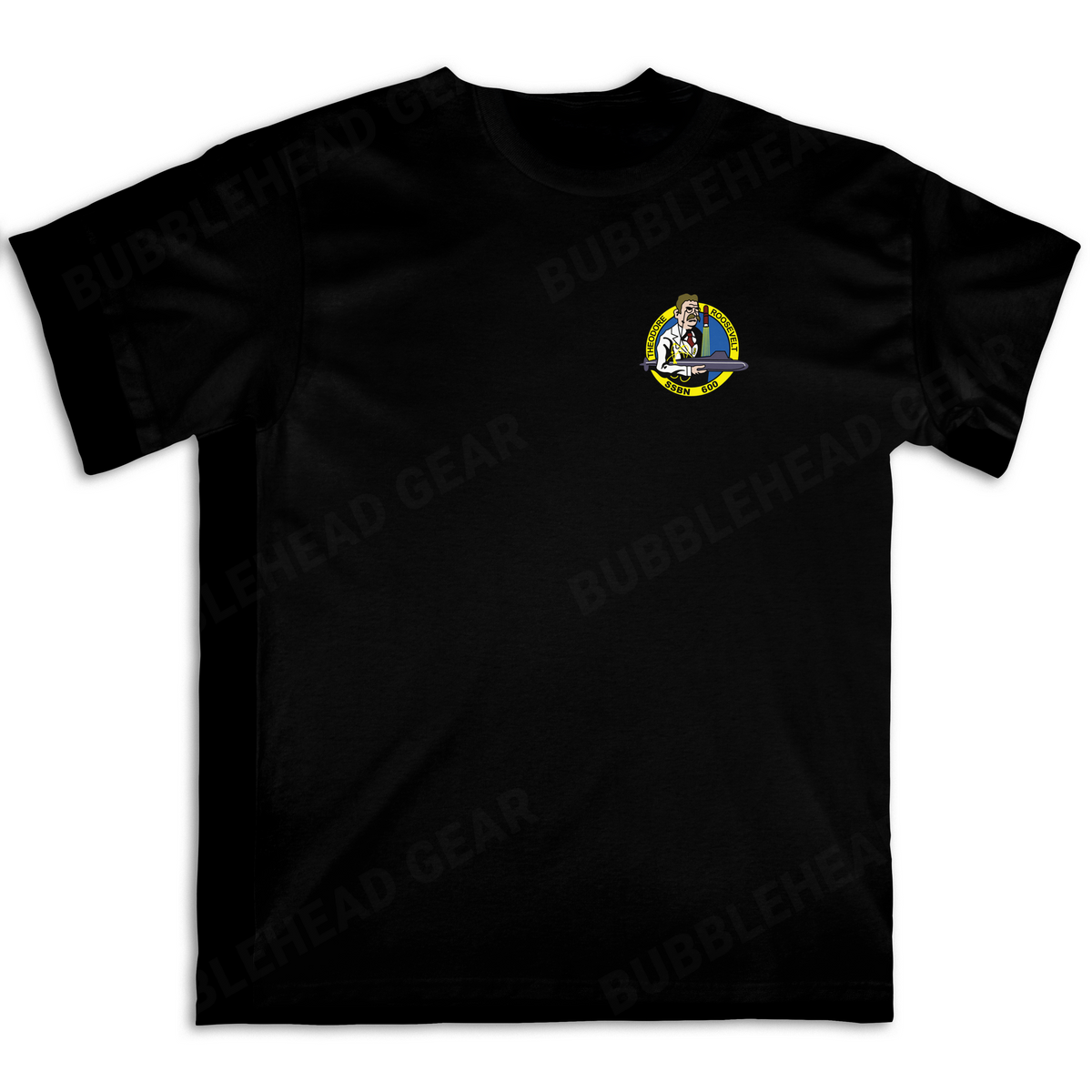 SSBN 41 for Freedom Heavy Cotton Crewneck T-Shirt