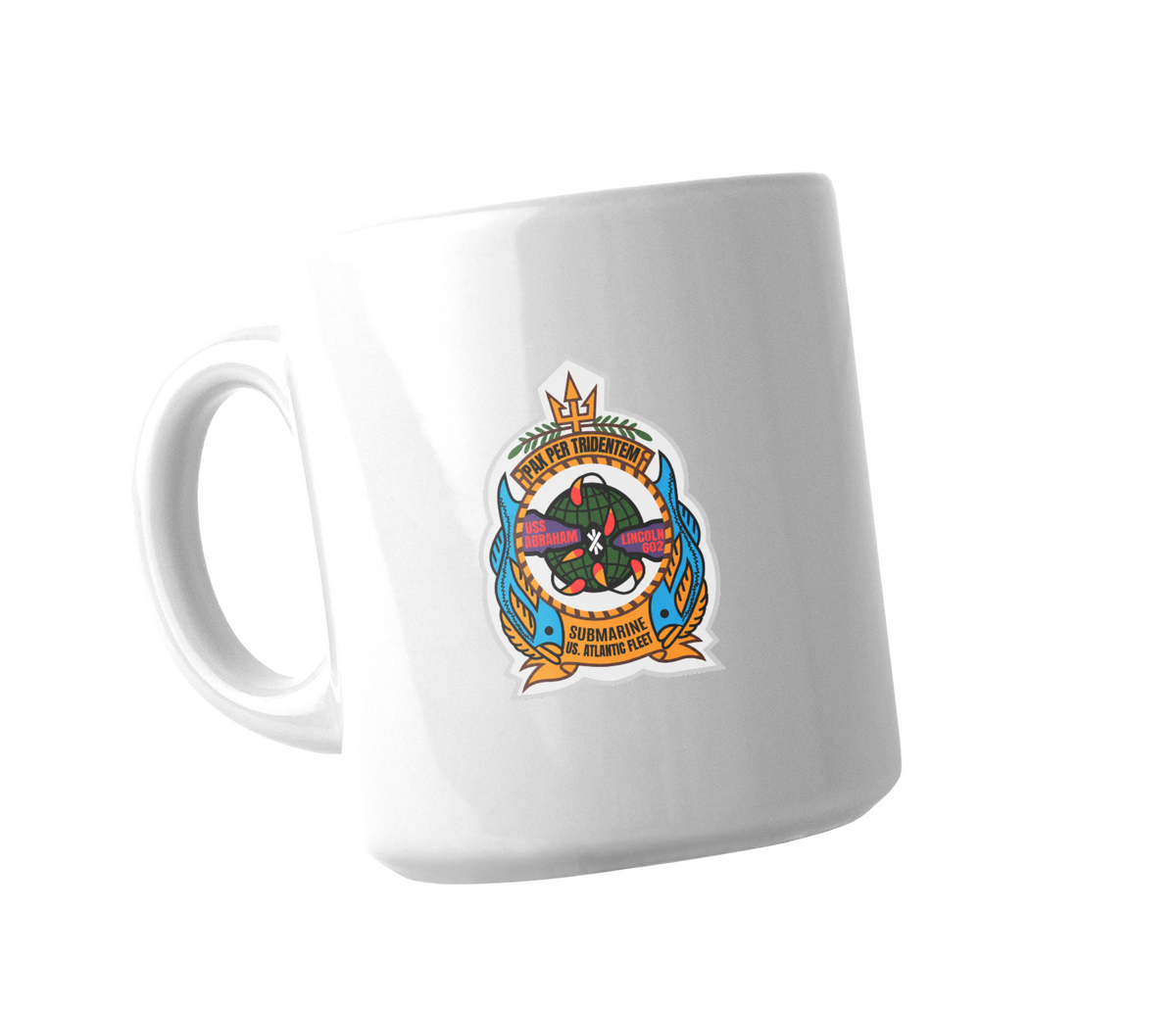 SSBN 41 for Freedom 11 oz White Coffee Mug