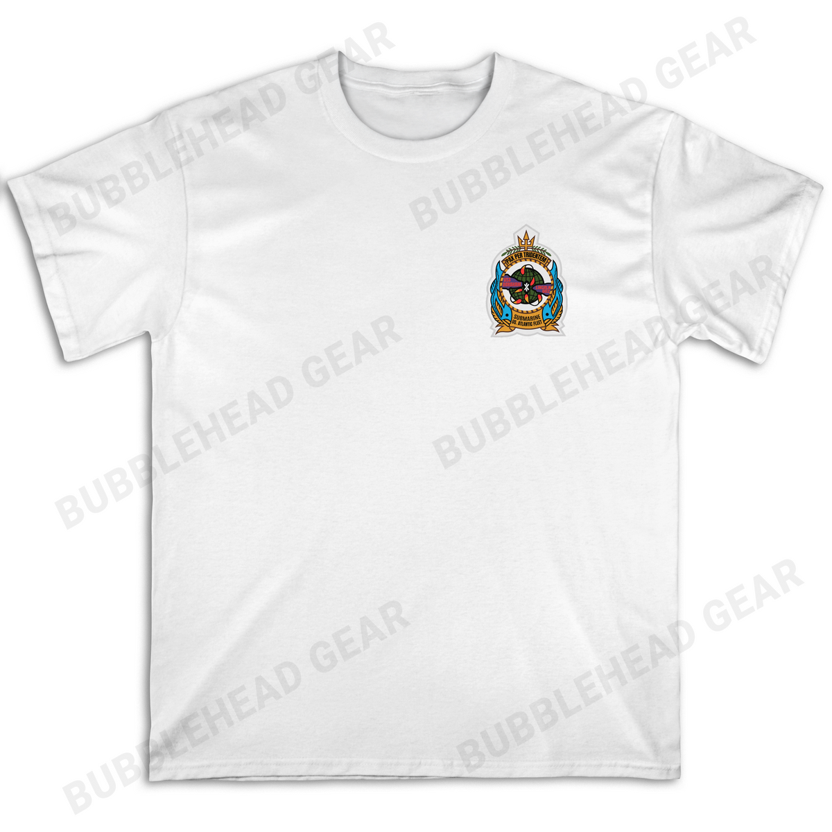 SSBN 41 for Freedom Heavy Cotton Crewneck T-Shirt