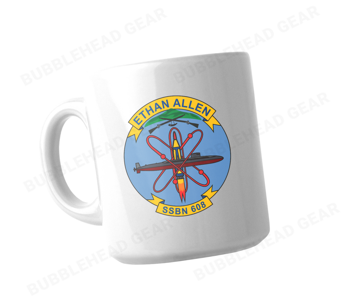 SSBN 41 for Freedom 11 oz White Coffee Mug