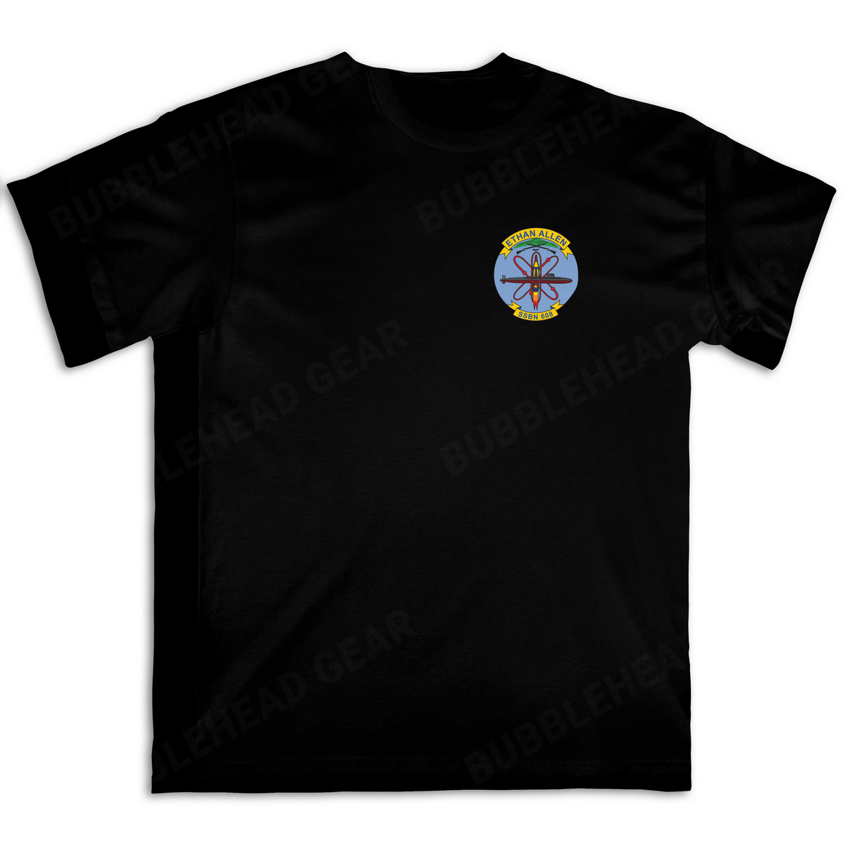 SSBN 41 for Freedom Heavy Cotton Crewneck T-Shirt