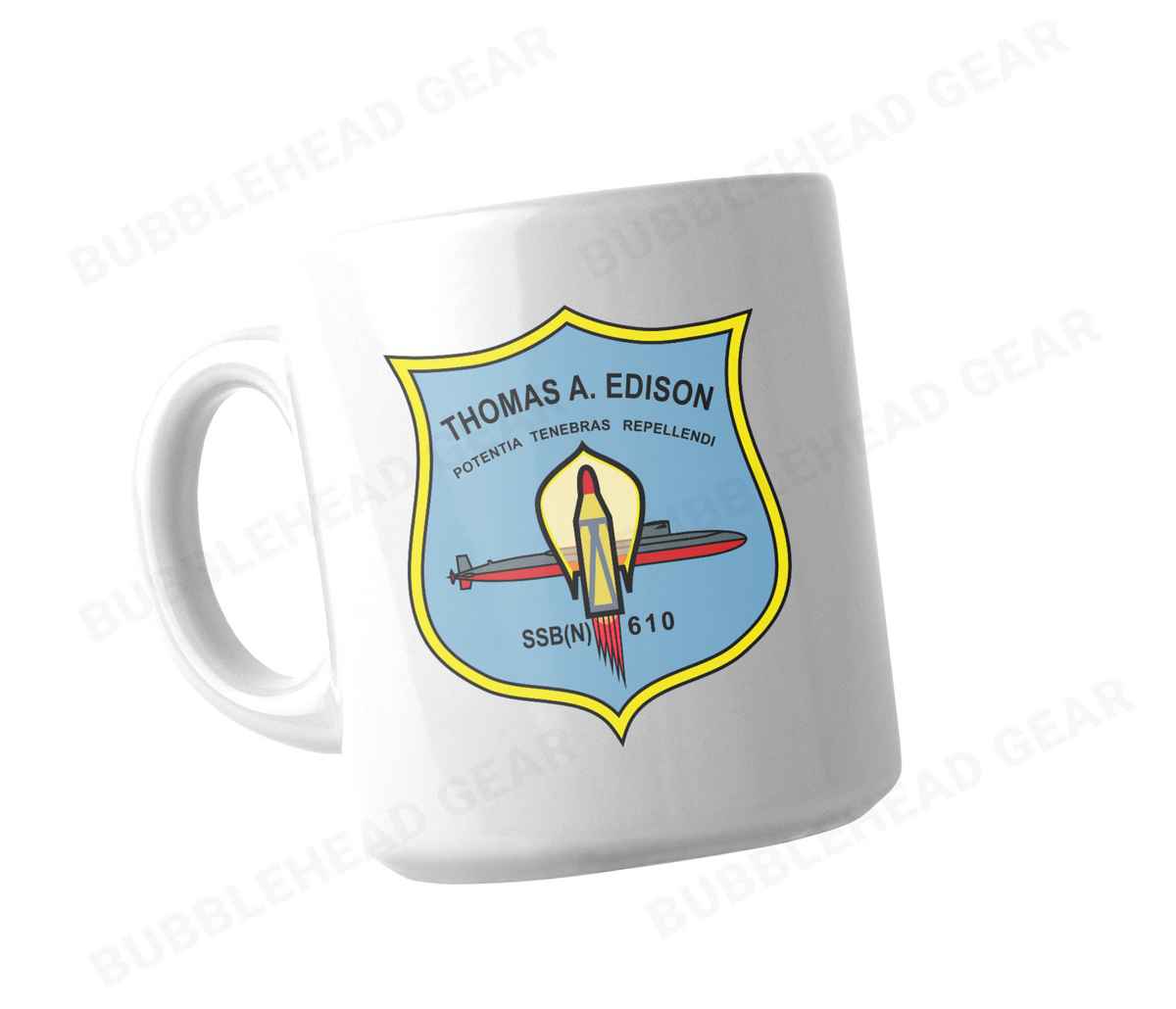 SSBN 41 for Freedom 11 oz White Coffee Mug