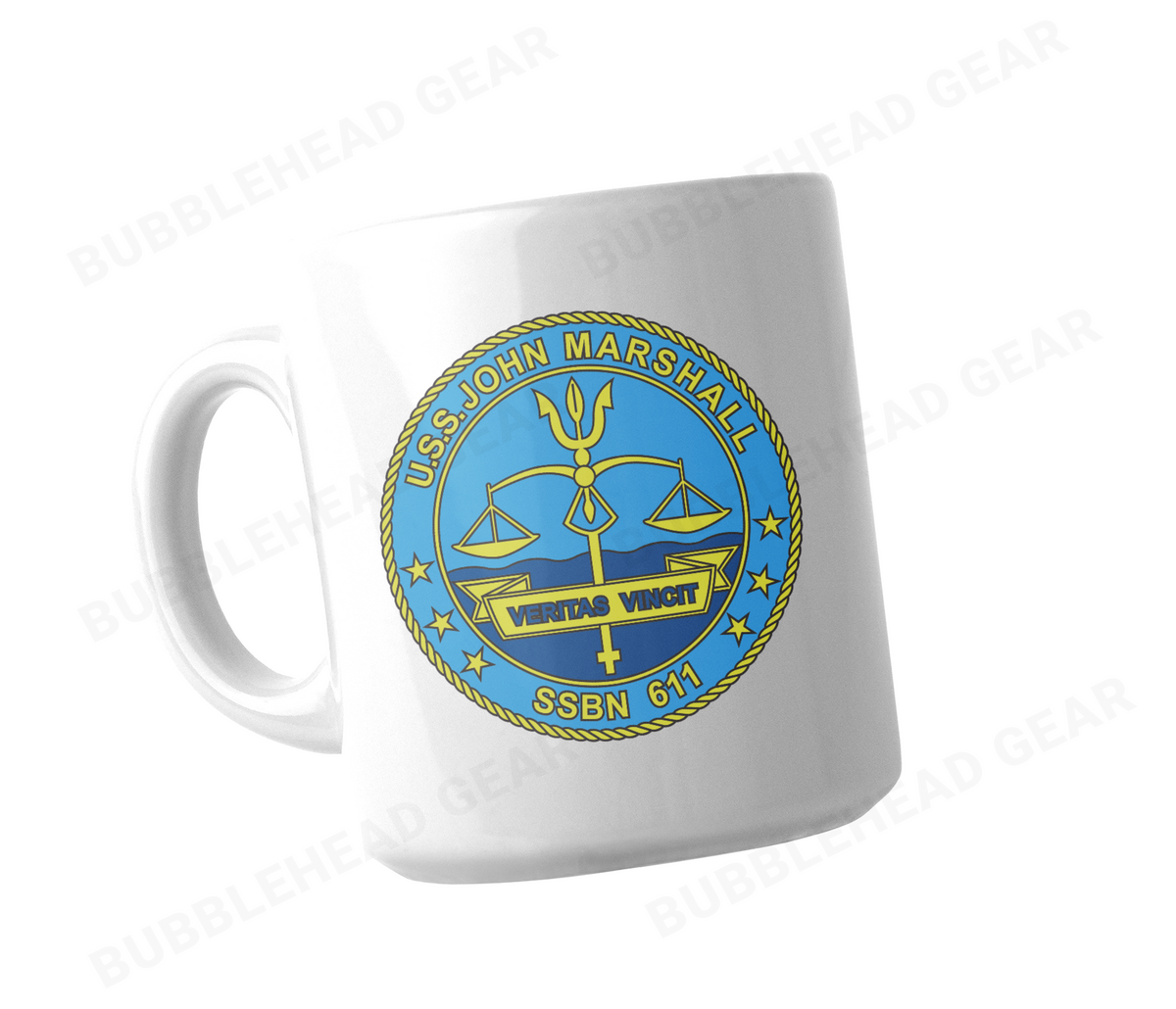 SSBN 41 for Freedom 11 oz White Coffee Mug