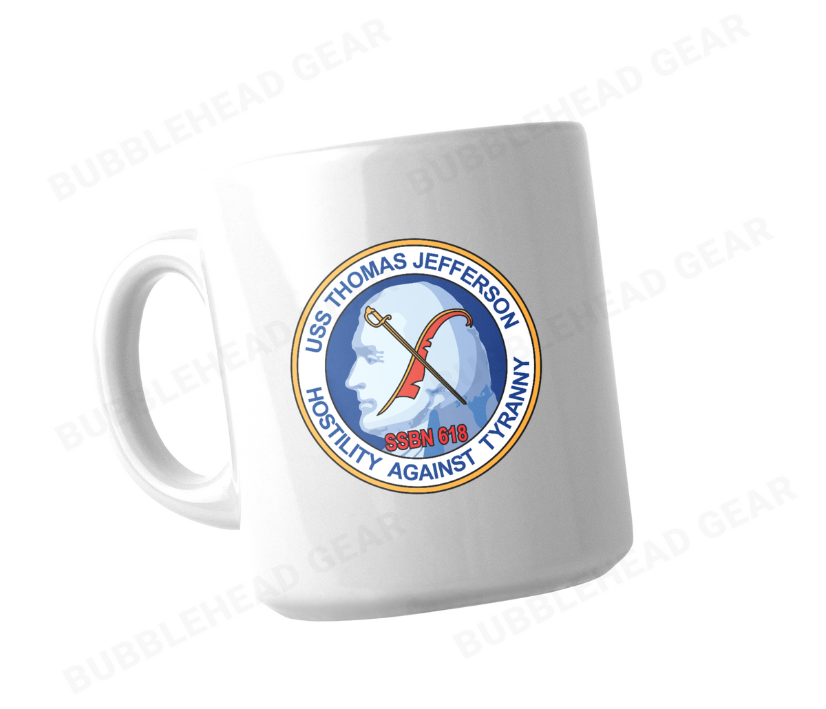 SSBN 41 for Freedom 11 oz White Coffee Mug