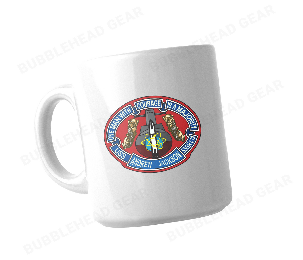 SSBN 41 for Freedom 11 oz White Coffee Mug