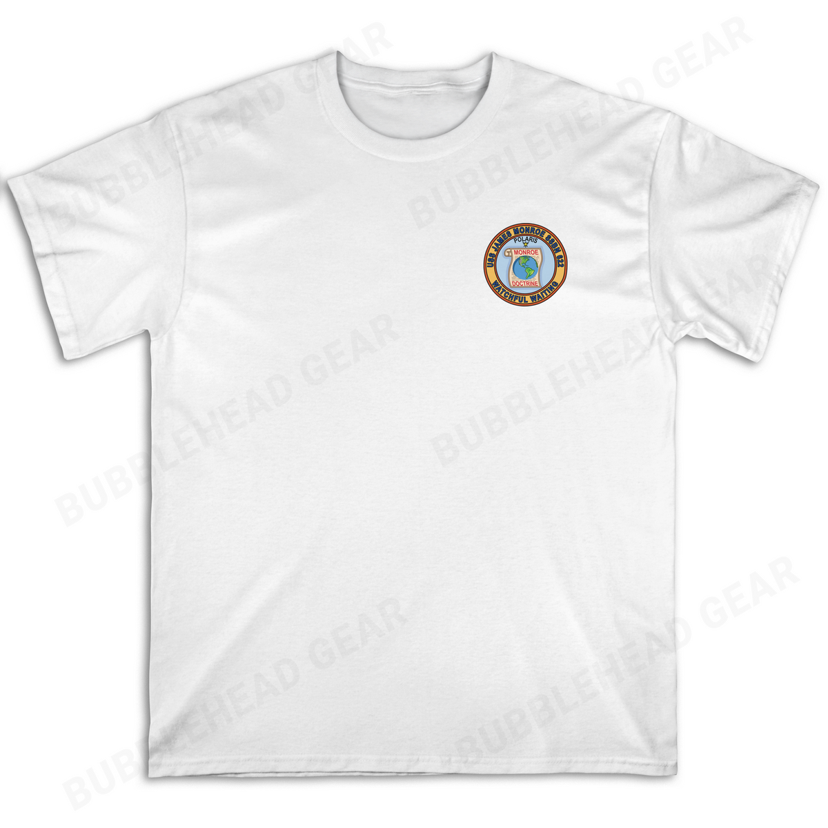 SSBN 41 for Freedom Heavy Cotton Crewneck T-Shirt