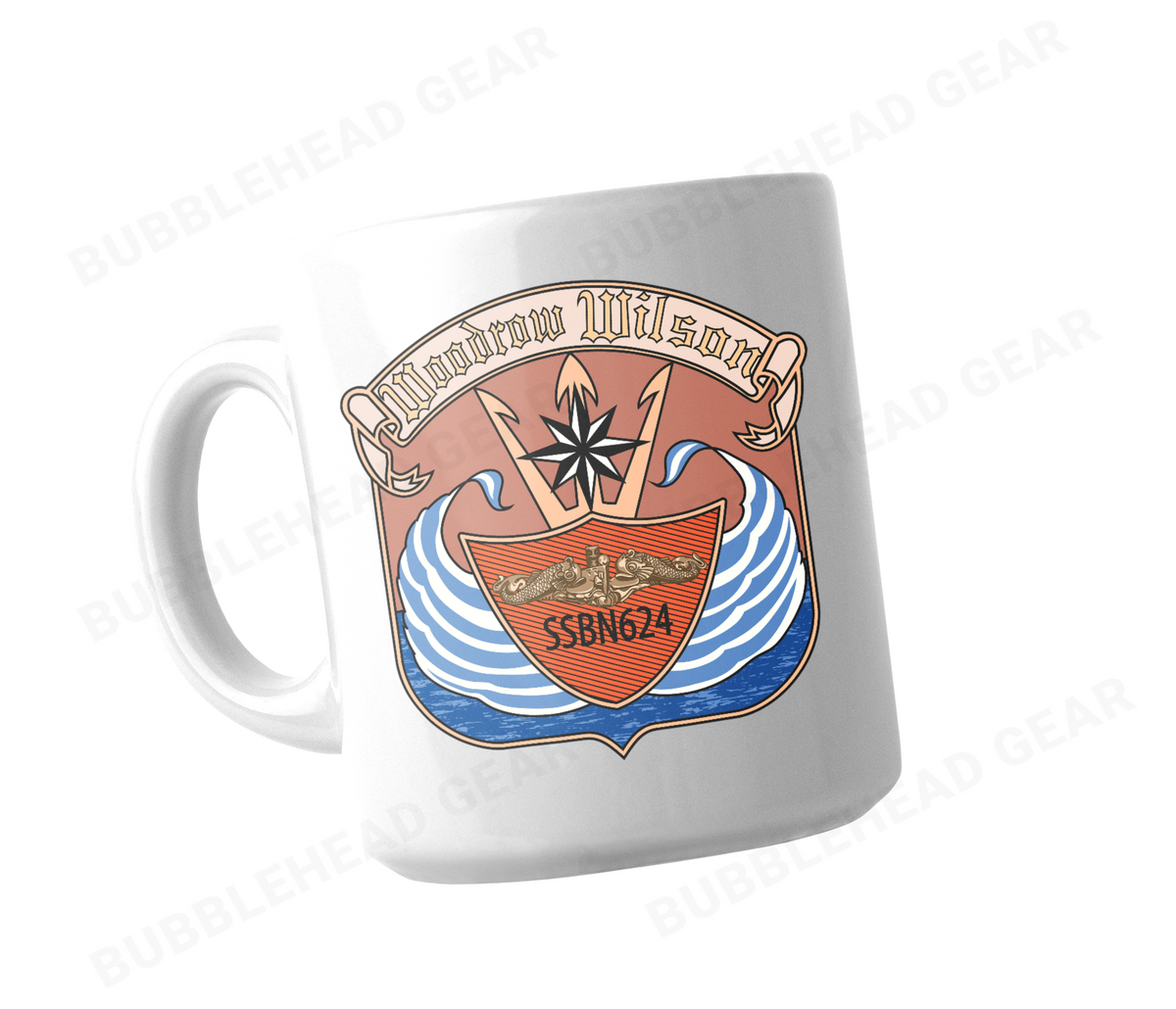 SSBN 41 for Freedom 11 oz White Coffee Mug