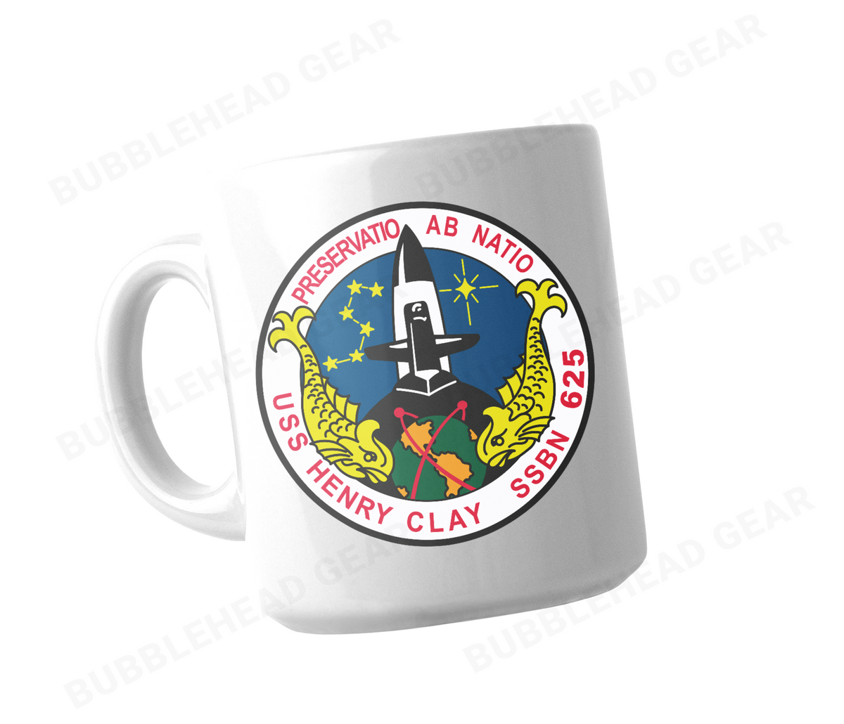 SSBN 41 for Freedom 11 oz White Coffee Mug
