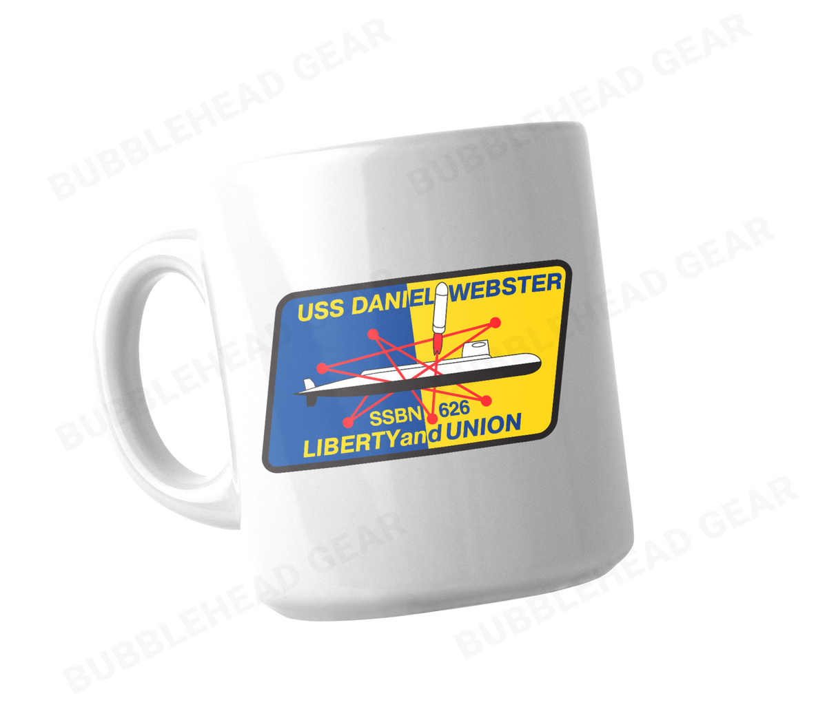 SSBN 41 for Freedom 11 oz White Coffee Mug