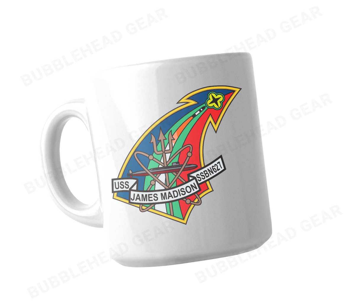 SSBN 41 for Freedom 11 oz White Coffee Mug