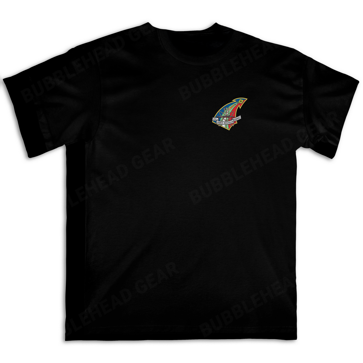 SSBN 41 for Freedom Heavy Cotton Crewneck T-Shirt