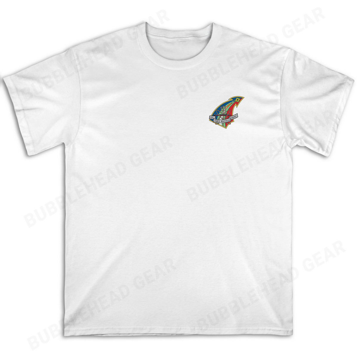 SSBN 41 for Freedom Heavy Cotton Crewneck T-Shirt