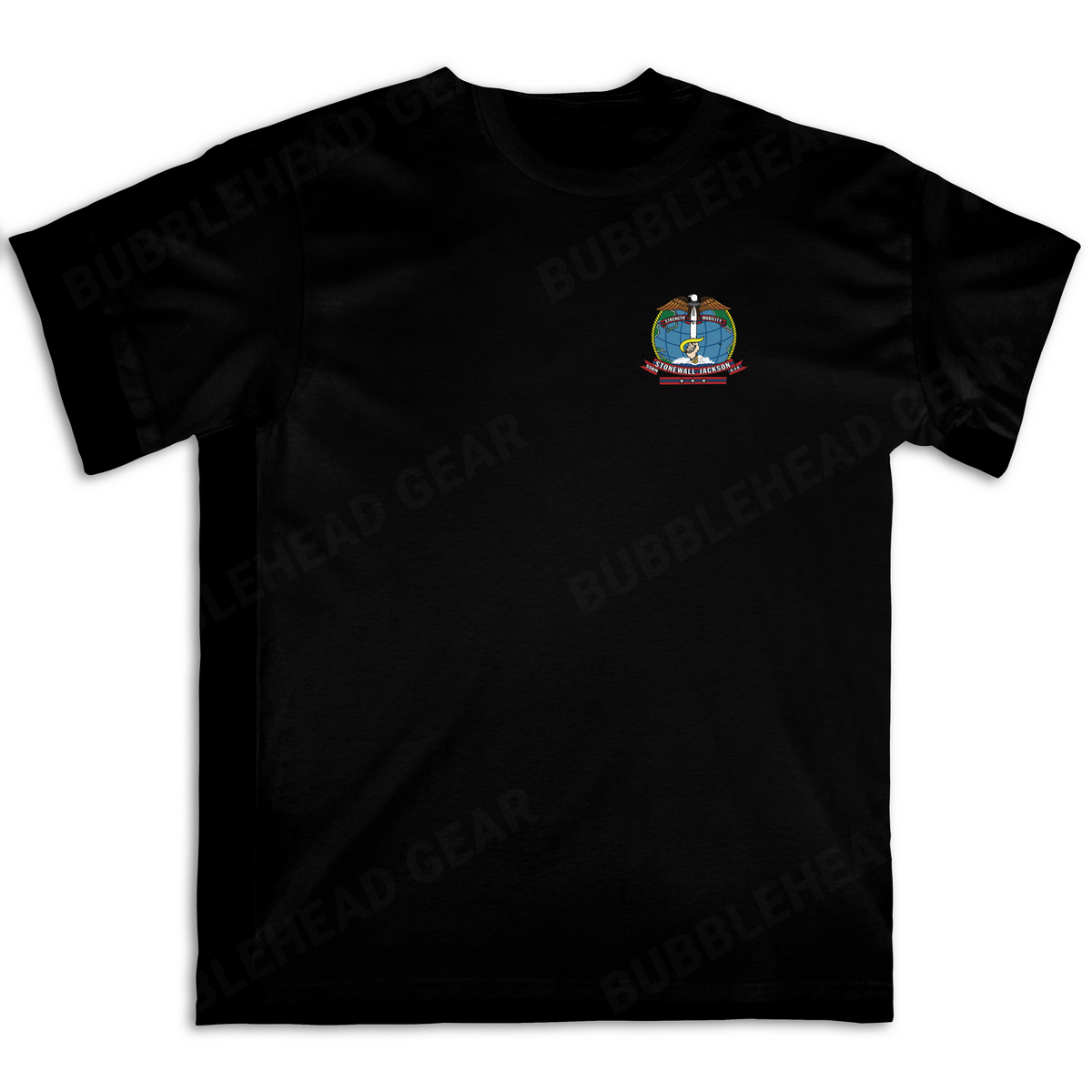 SSBN 41 for Freedom Heavy Cotton Crewneck T-Shirt
