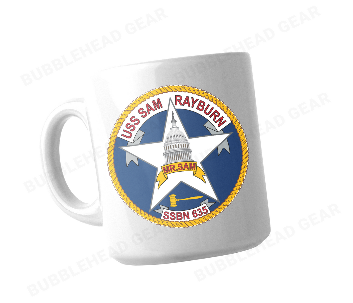 SSBN 41 for Freedom 11 oz White Coffee Mug