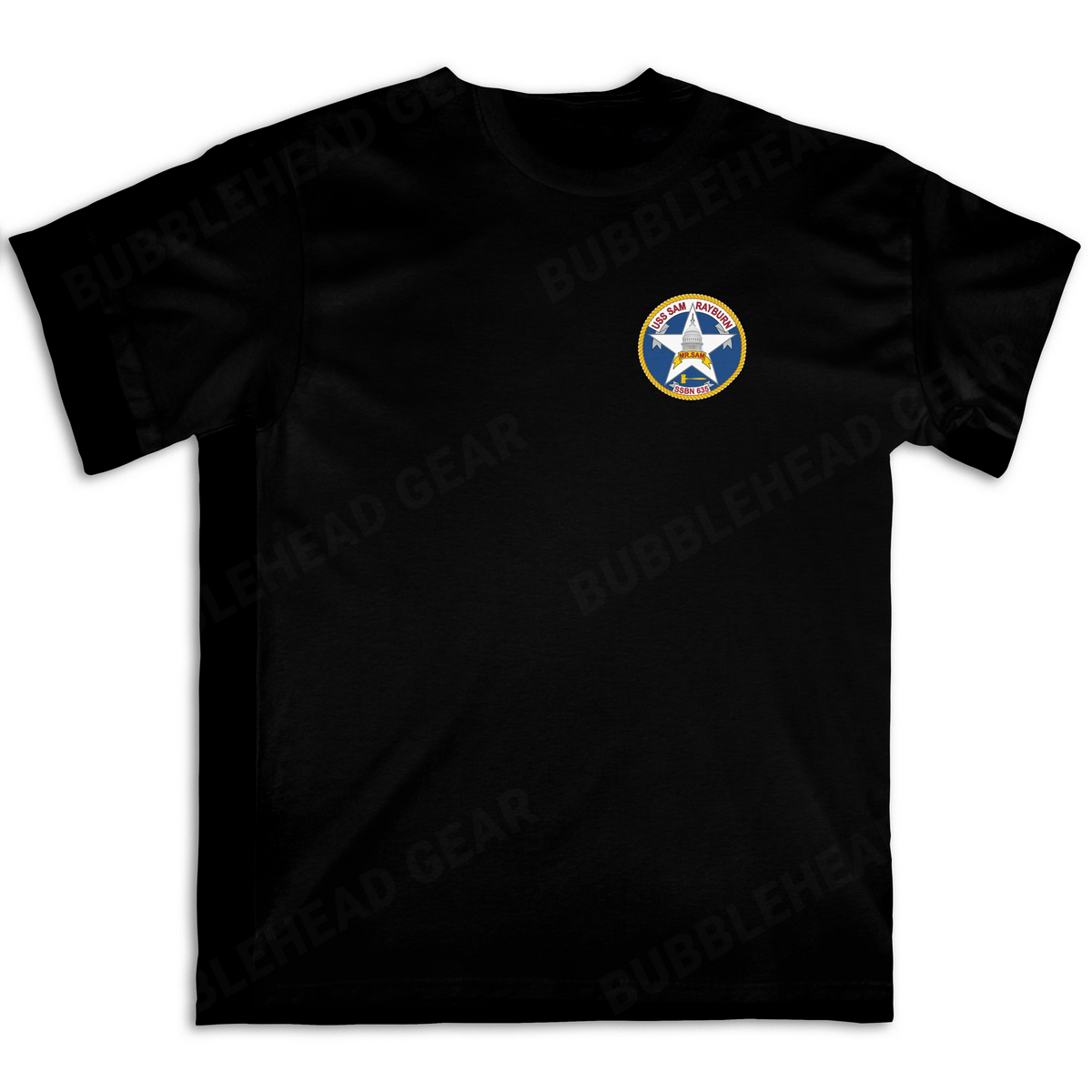 SSBN 41 for Freedom Heavy Cotton Crewneck T-Shirt