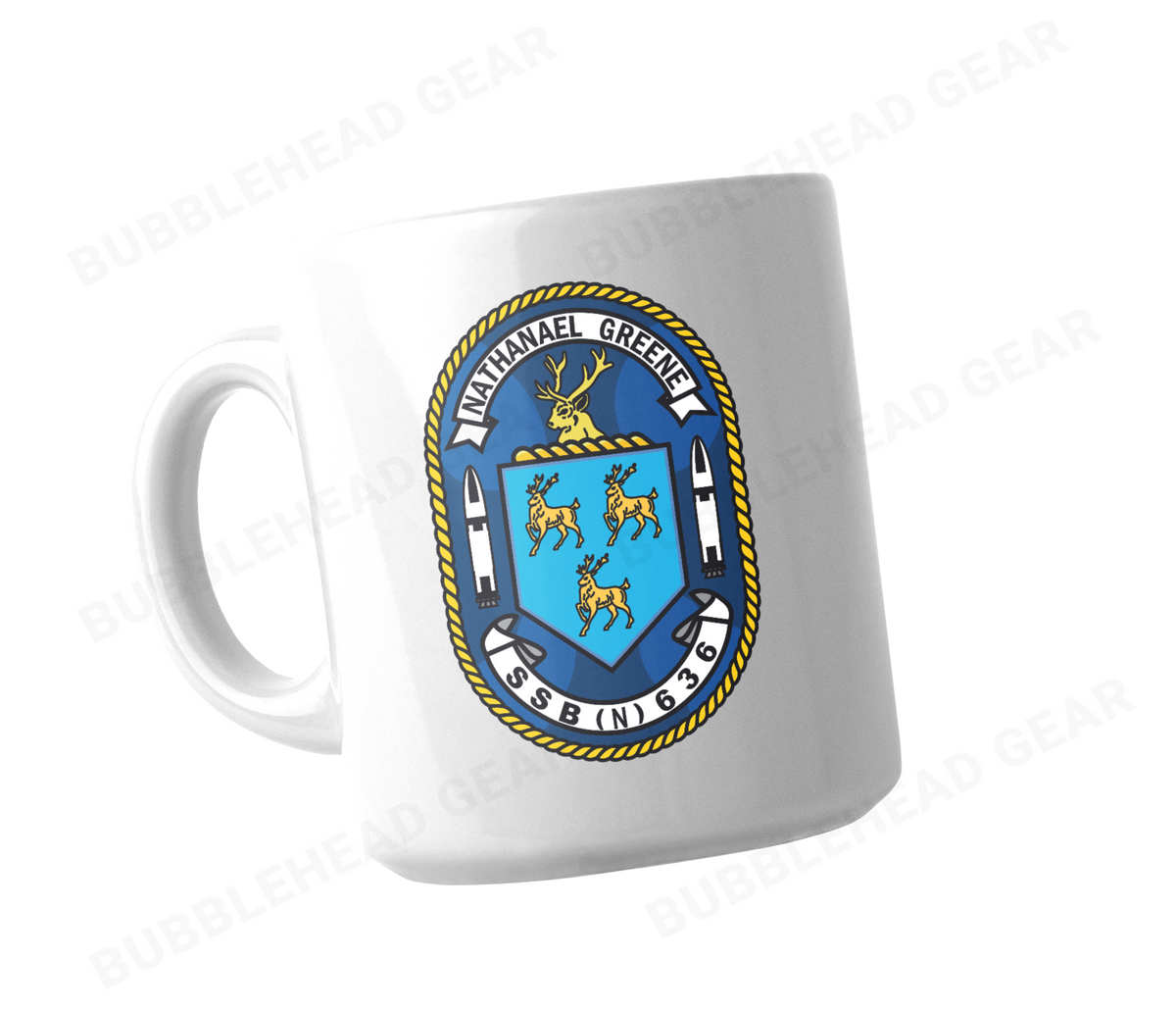 SSBN 41 for Freedom 11 oz White Coffee Mug