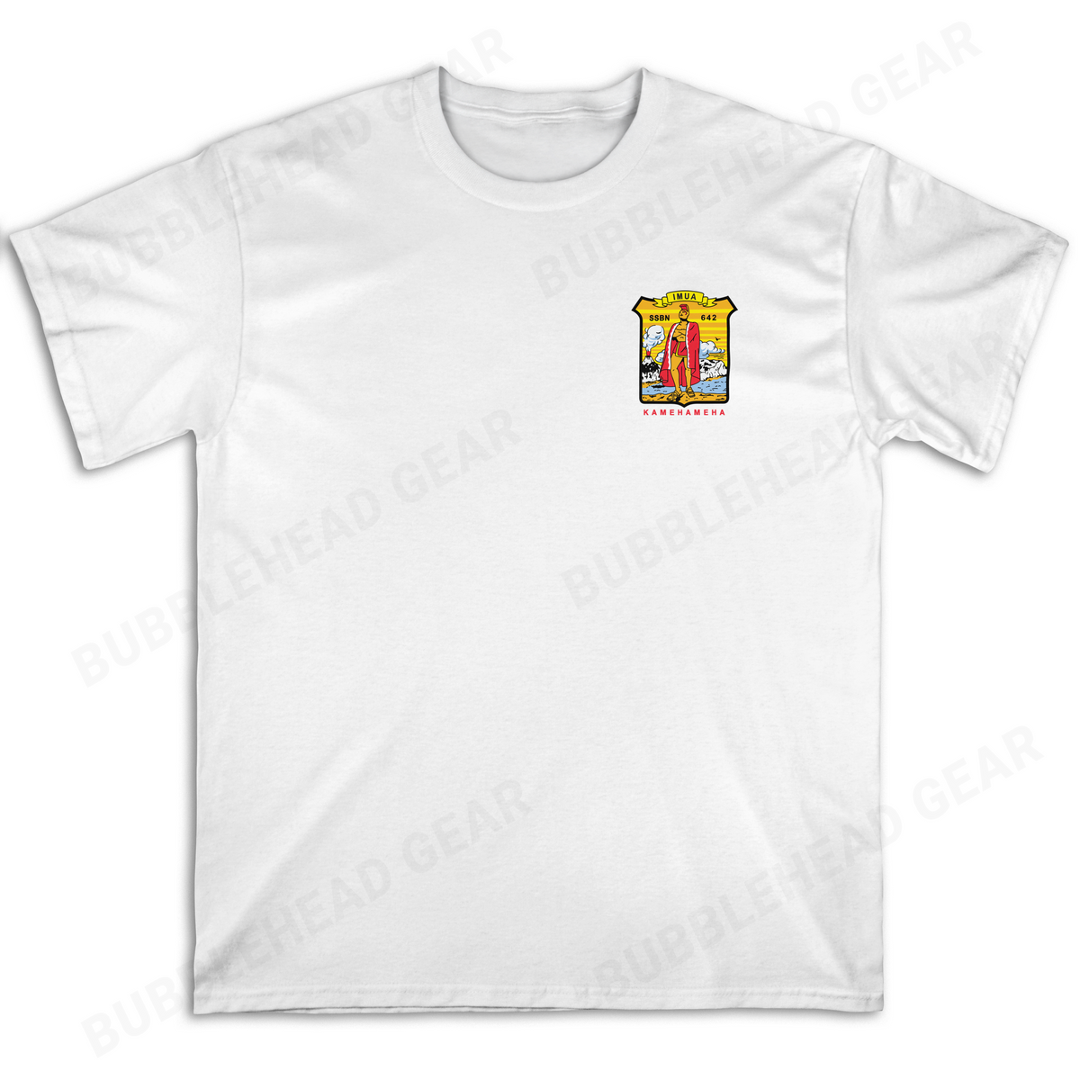 SSBN 41 for Freedom Heavy Cotton Crewneck T-Shirt