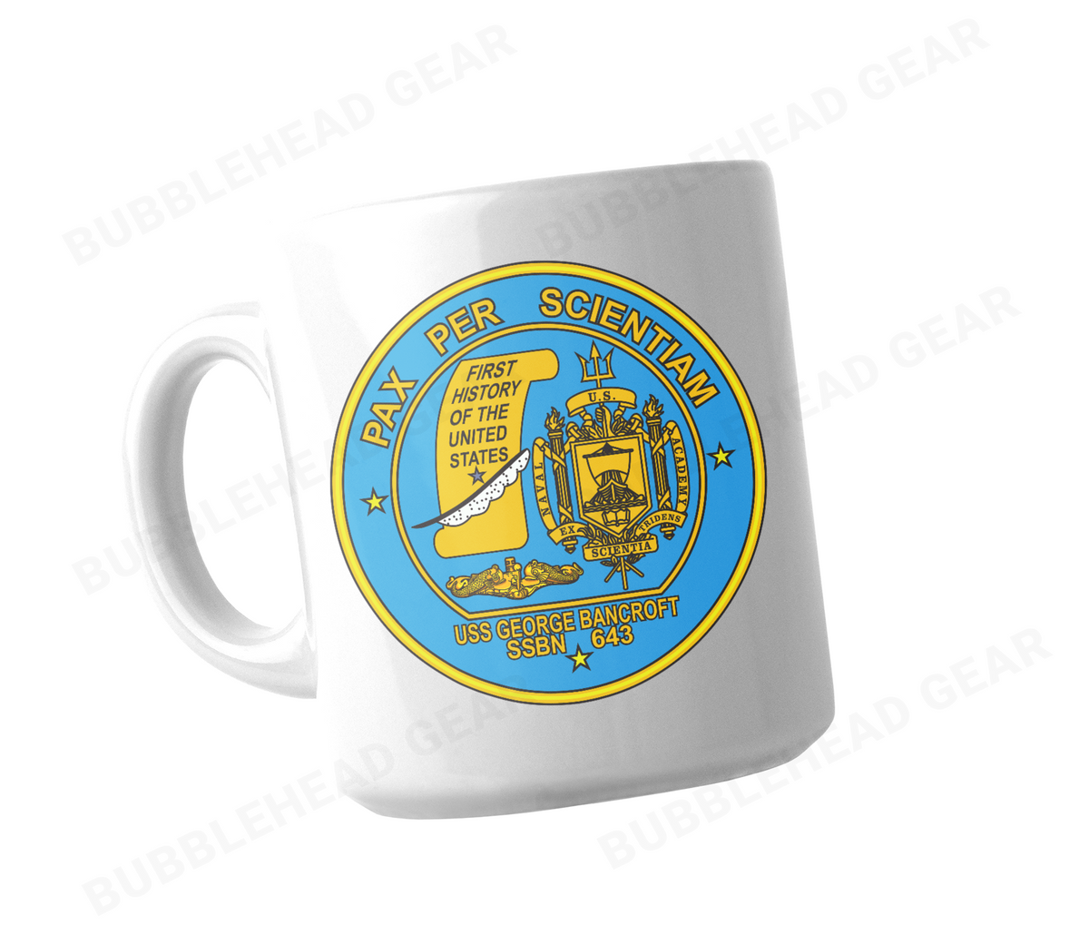 SSBN 41 for Freedom 11 oz White Coffee Mug