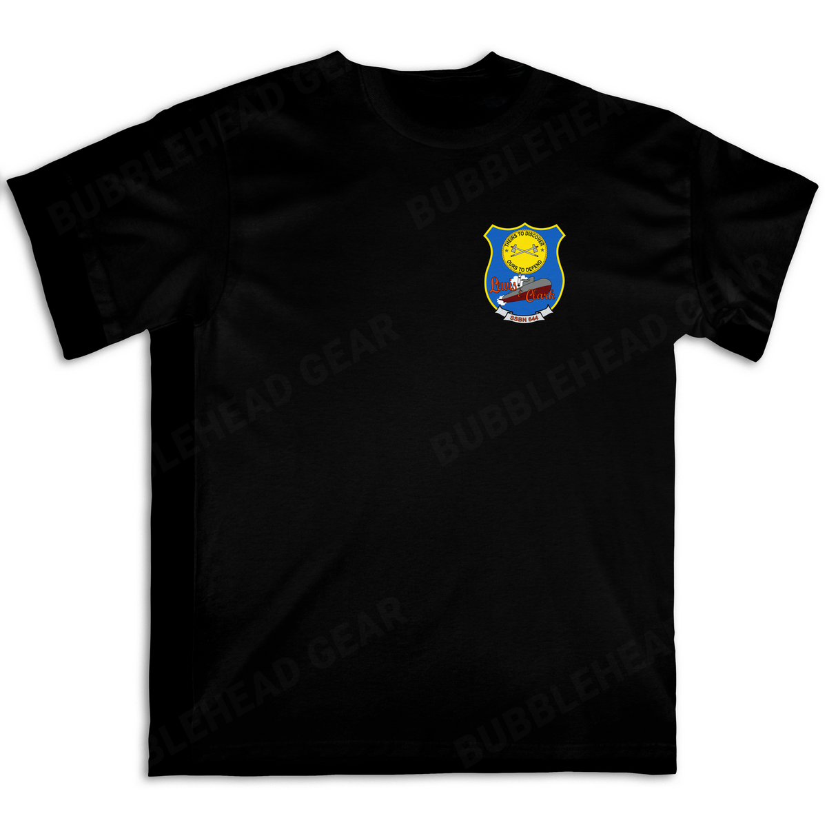SSBN 41 for Freedom Heavy Cotton Crewneck T-Shirt