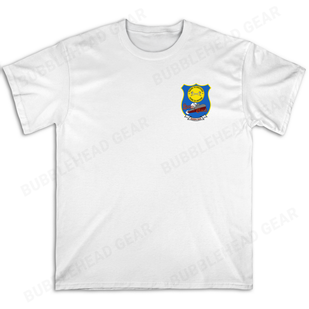 SSBN 41 for Freedom Heavy Cotton Crewneck T-Shirt