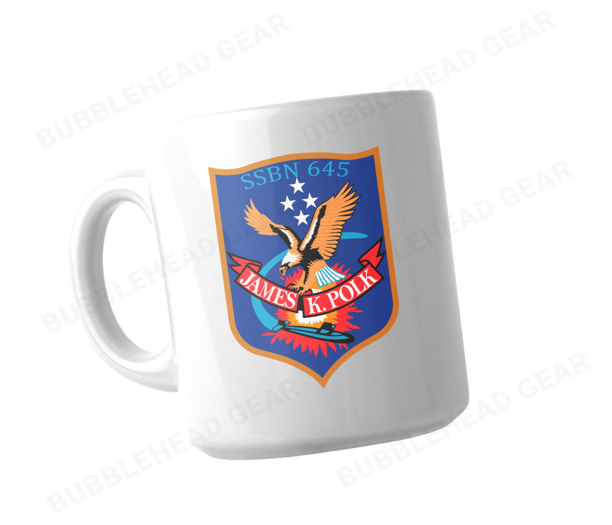 SSBN 41 for Freedom 11 oz White Coffee Mug