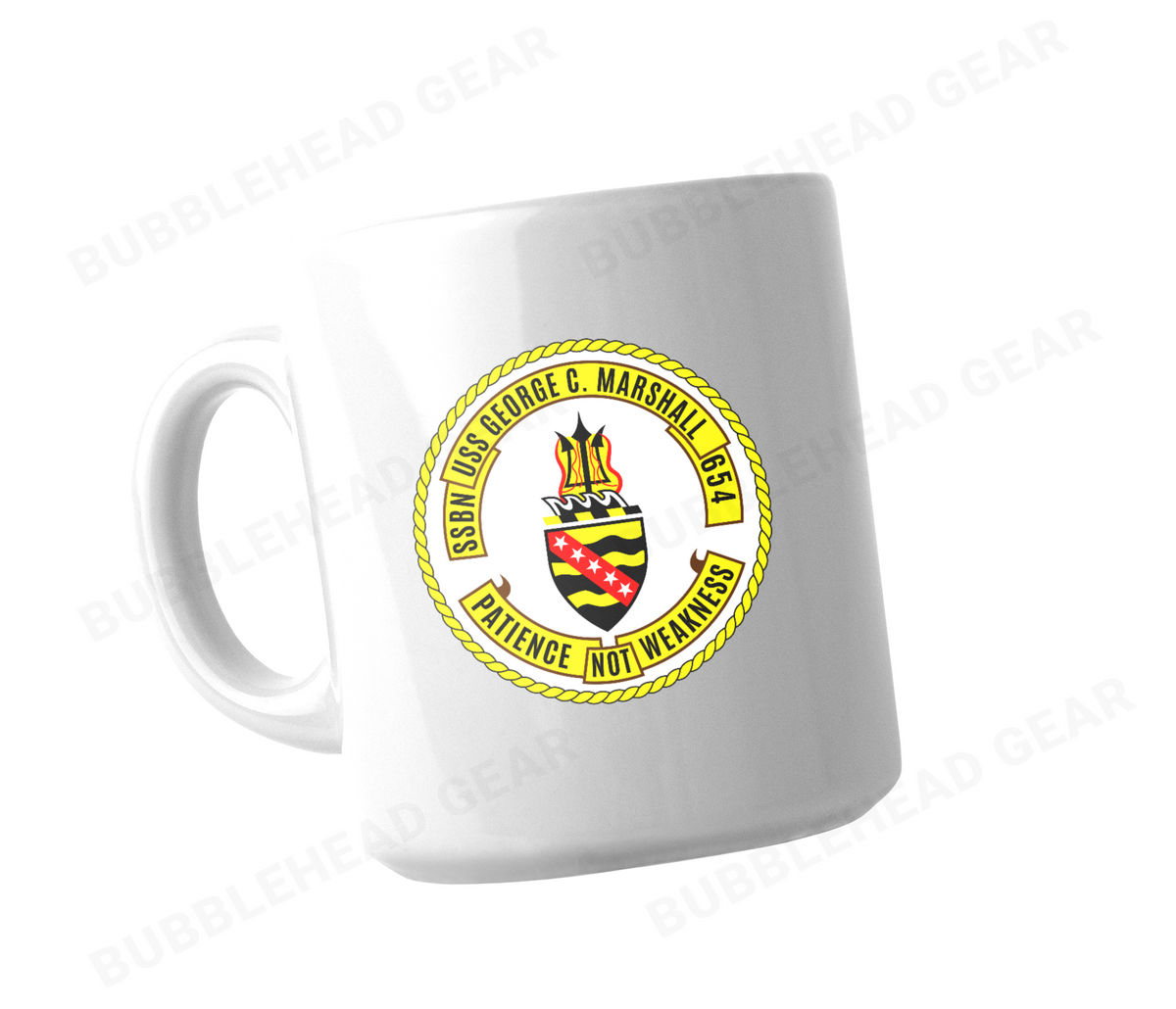SSBN 41 for Freedom 11 oz White Coffee Mug