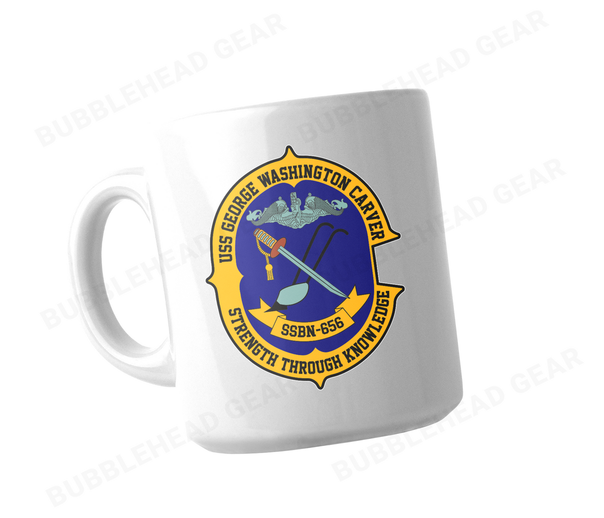 SSBN 41 for Freedom 11 oz White Coffee Mug