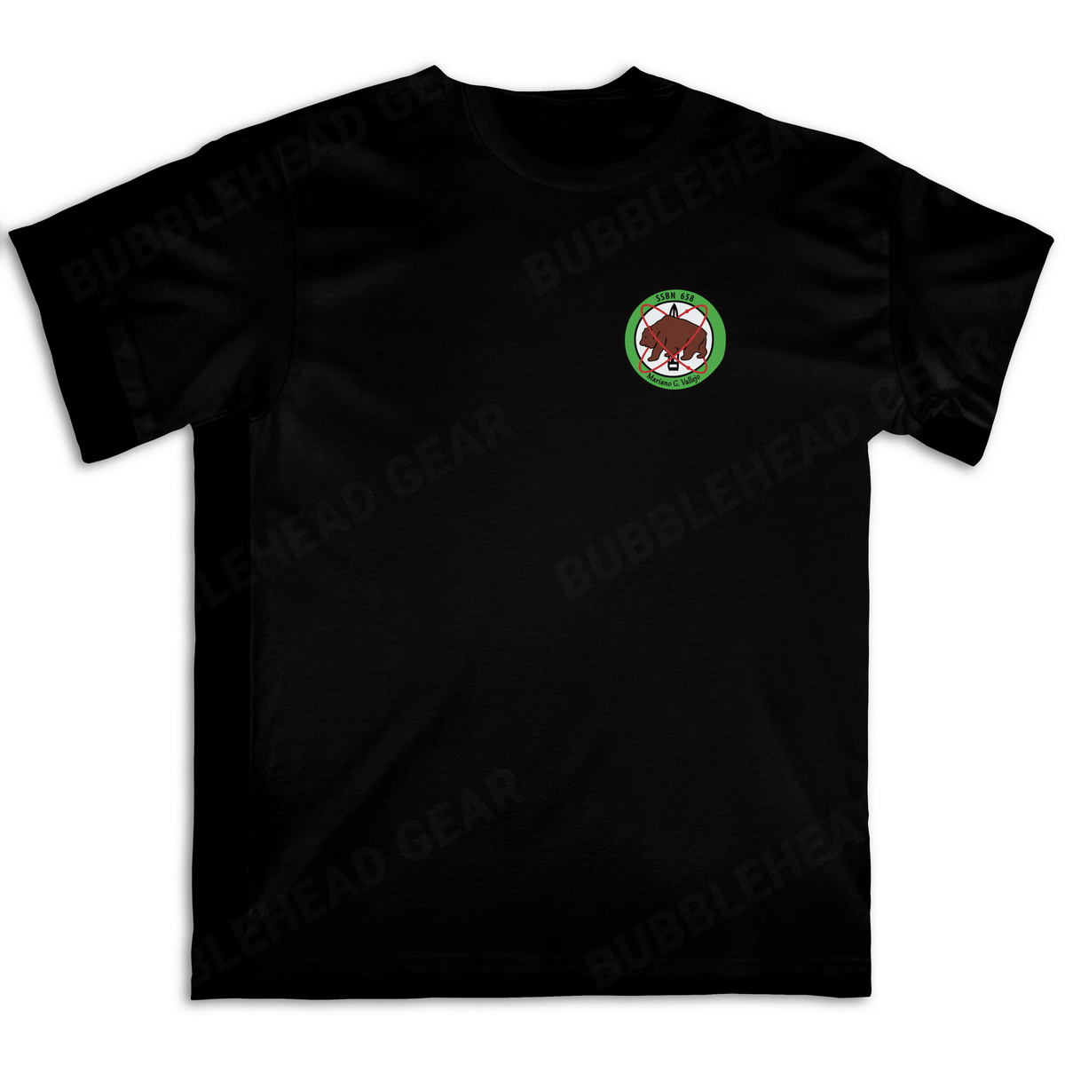 SSBN 41 for Freedom Heavy Cotton Crewneck T-Shirt