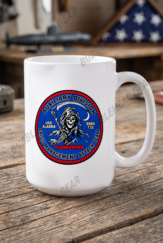 USS Alaska SSBN-732 Plankowner - 15 oz. Coffee Mug