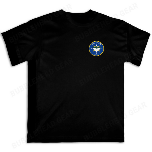 Submarine Tender Cotton T-Shirt with Ship Patch