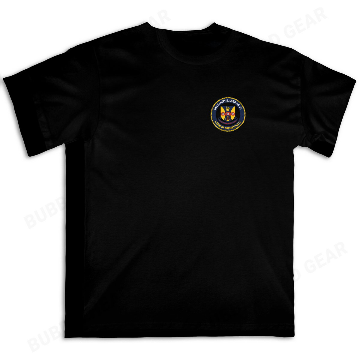 Submarine Tender Cotton T-Shirt with Ship Patch