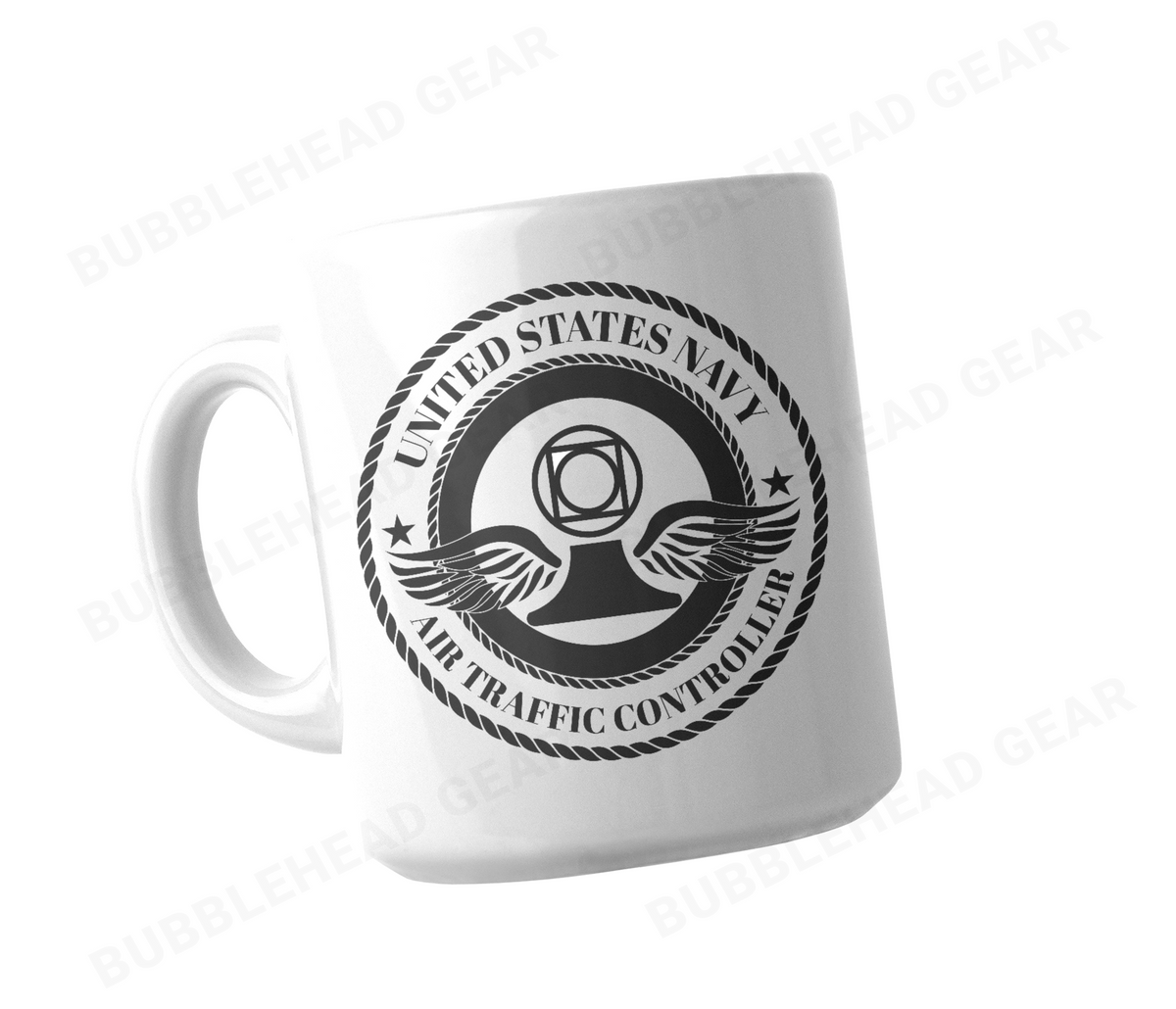 Navy Rating Logo Customizable Coffee Mug, 11 oz