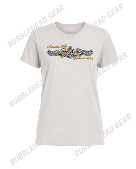 Submarine Wife - Hardest Job in the Navy T-shirt