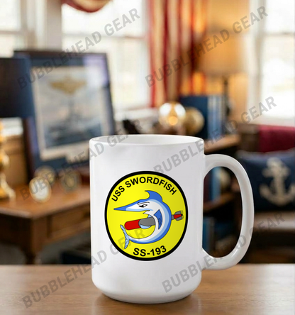 USS Swordfish SS-193 - 15 oz. Coffee Mug