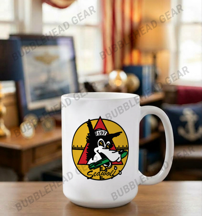 USS Seawolf SS-197 - 15 oz. Coffee Mug