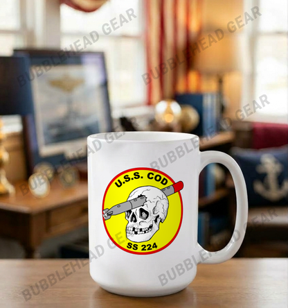 USS Cod SS-224 - 15 oz. Coffee Mug