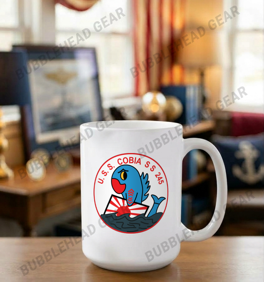 USS Cobia SS-245 - 15 oz. Coffee Mug