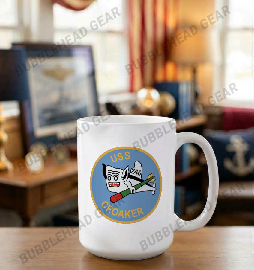 USS Croaker SS-246 - 15 oz. Coffee Mug