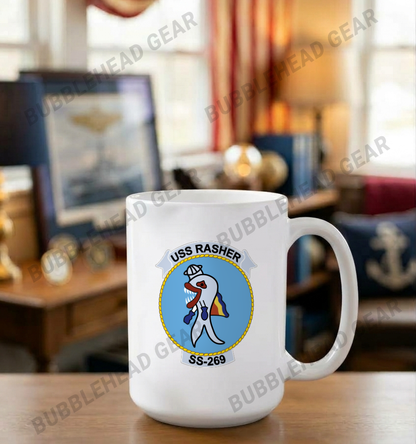 USS Rasher SS-269 - 15 oz. Coffee Mug