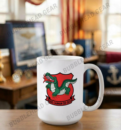 USS Caiman SS-323 - 15 oz. Coffee Mug