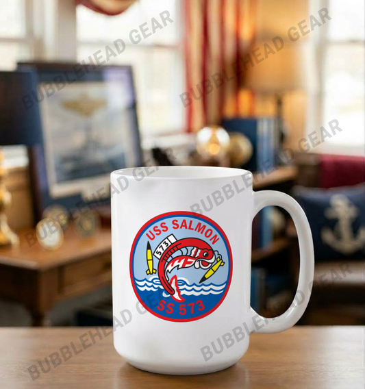 USS Salmon SS-573 - 15 oz. Coffee Mug
