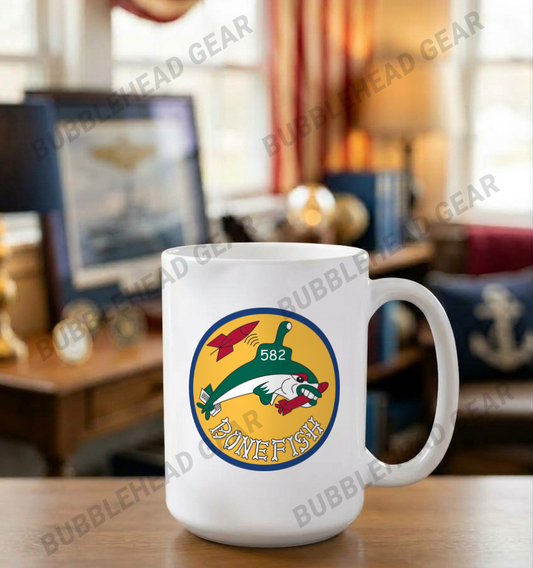 USS Bonefish SS-582 - 15 oz. Coffee Mug