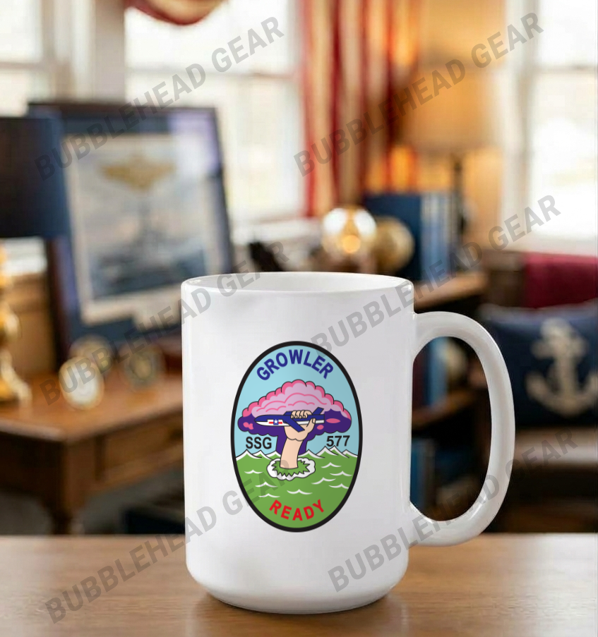 USS Growler SSG-577 - 15 oz. Coffee Mug