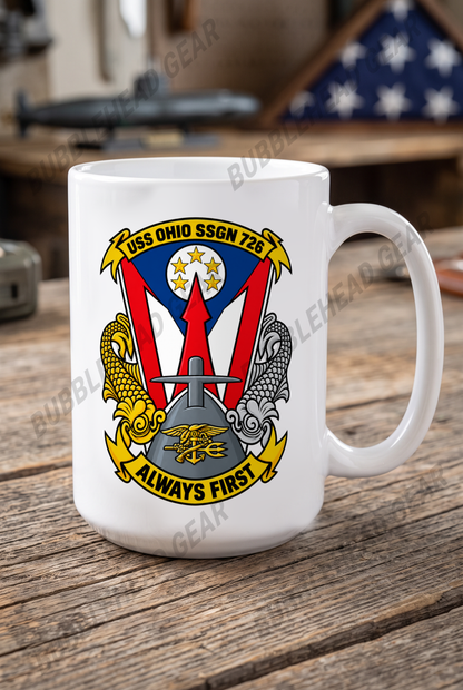 USS Ohio SSGN-726 - 15 oz. Coffee Mug