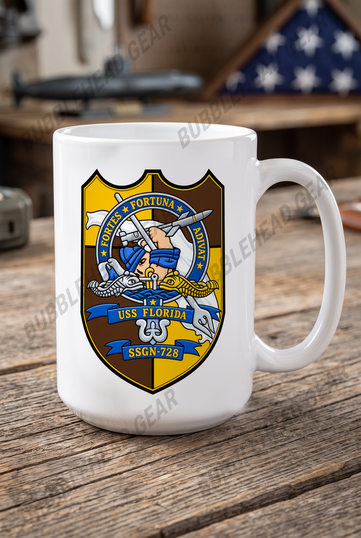 USS Florida SSGN-728 - 15 oz. Coffee Mug