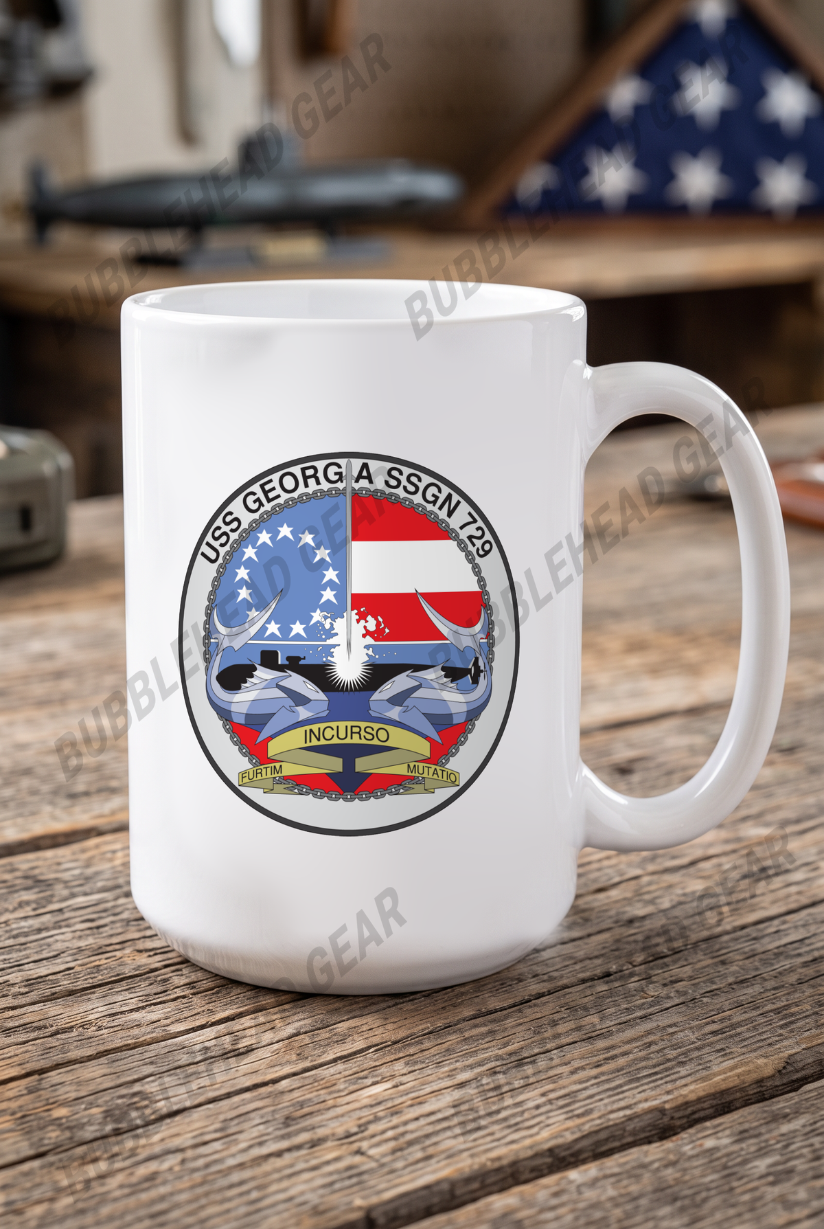 USS Georgia SSGN-729 - 15 oz. Coffee Mug
